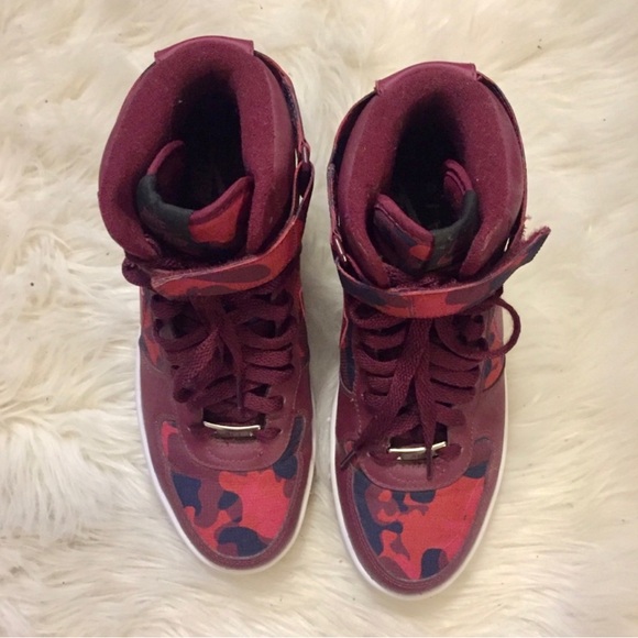 Nike Air Force 1 Ultra Force Mid Print Sneakers - Picture 2 of 2